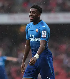 Arsenal V Benfica - Emirates Cup 2017-18 Prints: Arsenal's Alex Iwobi Shines in Emirates Cup Clash Against SL Benfica