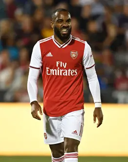 Arsenal's Alex Lacazette in Action against Colorado Rapids during Pre-Season Friendly, 2019