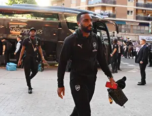 Arsenal's Alex Lacazette Prepares for Valencia Showdown in Europa League Semi-Final