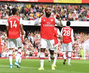 Arsenal's Alex Lacazette Scores First Goal of 2019-20 Season Against Burnley
