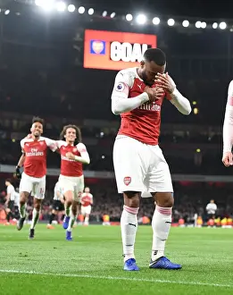 Arsenal's Alex Lacazette Scores Second Goal Against Newcastle United in Premier League Showdown (April 2019)