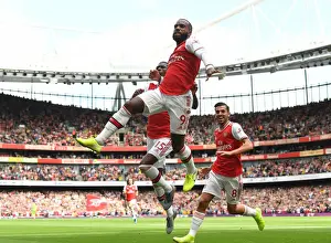 Arsenal V Burnley 2019-20 Prints: Arsenal's Alex Lacazette Scores Thriller in Arsenal v Burnley Premier League Clash (2019-20)