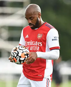Arsenal's Alex Lacazette Shines in Pre-Season: Arsenal vs. Watford (2021-22)