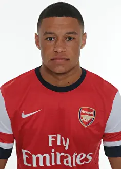 Arsenal's Alex Oxlade-Chamberlain at 2013-14 Squad Photocall