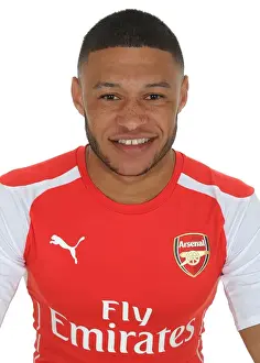 Arsenal's Alex Oxlade-Chamberlain at 2014-15 Photocall