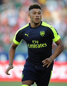 Arsenal V Chivas 2016-17 Prints: Arsenal's Alex Oxlade-Chamberlain in Action against Chivas, 2016 Pre-Season Friendly