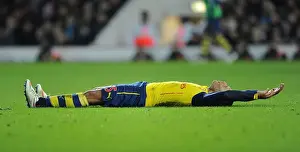 Arsenal's Alex Oxlade-Chamberlain in Action against West Ham United (2014-15)