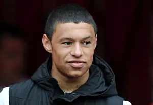 Arsenal V Sunderland 2011-12 Prints: Arsenal's Alex Oxlade-Chamberlain Before Arsenal v Sunderland, Premier League 2011-12
