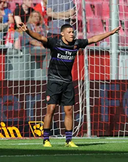 Cologne V Arsenal 2012-13 Prints: Arsenal's Alex Oxlade-Chamberlain Before Cologne Pre-Season Friendly, 2012