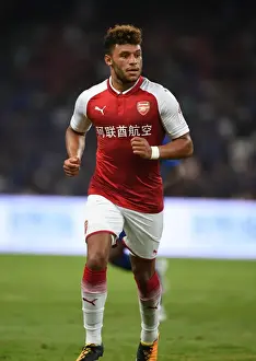 Arsenal V Chelsea - Pre Season 2017-18 Prints: Arsenal's Alex Oxlade-Chamberlain Goes Head-to-Head with Chelsea in Beijing Pre-Season Clash