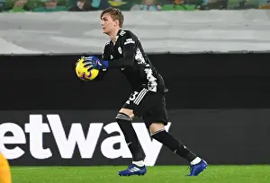 Arsenal's Alex Runarsson Faces Off Against Wolverhampton Wanderers in Premier League Clash (2020-21)