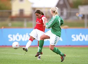Arsenal's Alex Scott Scores Five Goals Against Breidablik in UEFA Cup Quarterfinal