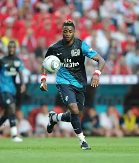 Benfica V Arsenal 2011-12 Prints: Arsenal's Alex Song in Action against Benfica during 2011 Pre-Season Friendly in Lisbon