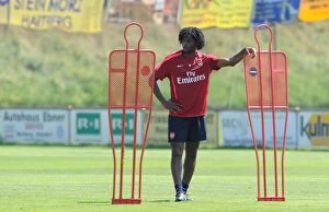 Images Dated 22nd July 2010: Arsenal's Alex Song at Pre-Season Training, Austria 2010