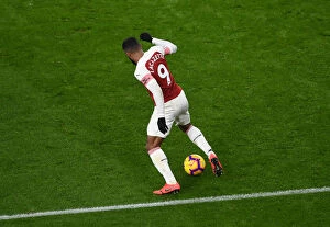 Images Dated 29th January 2019: Arsenal's Alexandre Lacazette in Action Against Cardiff City (Premier League 2018-19)