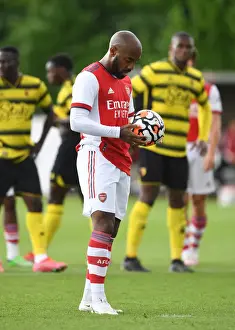 Arsenal's Alexandre Lacazette in Pre-Season Form: Arsenal vs. Watford, July 2021