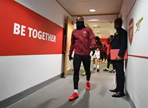 Arsenal V Cardiff City 2018-19 Prints: Arsenal's Alexandre Lacazette Prepares for Arsenal v Cardiff City Premier League Clash at Emirates Stadium