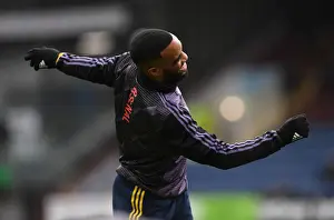 Burnley V Arsenal 2019-20 Prints: Arsenal's Alexandre Lacazette Warming Up Ahead of Burnley Clash - Premier League 2019-2020