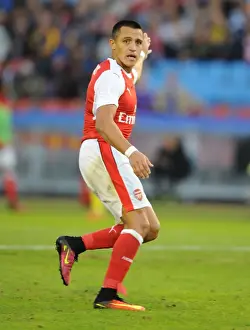 Arsenal's Alexis Sanchez Goes Head-to-Head with Manchester City in 2016: A Pre-Season Battle in Sweden