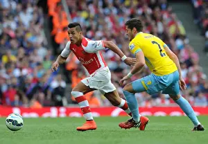 Arsenal's Alexis Sanchez vs. Crystal Palace's Joel Ward: A Premier League Showdown