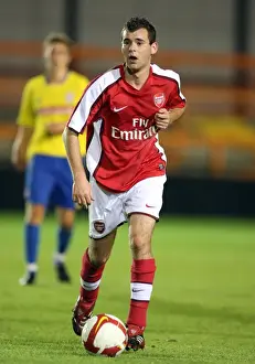 Arsenal's Amaury Bischoff Shines in Dominant 3-2 Win Over Stoke City Reserves, Barclays Premier Reserve League South, 2008