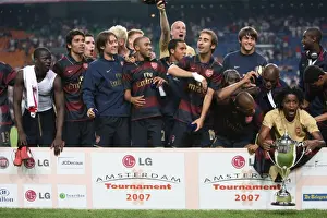Ajax V Arsenal 2007-8 Prints: Arsenal's Amsterdam Tournament Triumph: Ajax 0-1 Arsenal