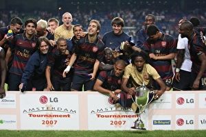 Ajax V Arsenal 2007-8 Prints: Arsenal's Amsterdam Triumph: 1-0 Win Over Ajax