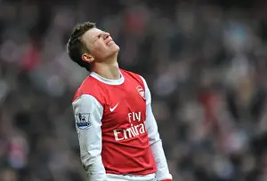 Arsenal's Andrey Arshavin at 0-0 Stalemate Against Sunderland, Emirates Stadium, 2011