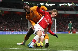 Arsenal V Hull City 2009-10 Prints: Arsenal's Andrey Arshavin Scores Two as Gunners Crush Hull City 3-0 in Premier League