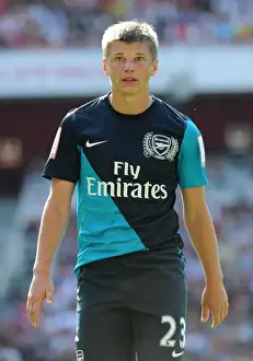 Arsenal V Boca Juniors 2011-12 Prints: Arsenal's Andrey Arshavin Shines in Emirates Cup Clash Against Boca Juniors
