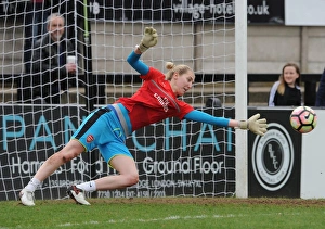 Arsenal Ladies V Tottenham Hotspur Ladies FA Cup 2017 Prints: Arsenal's Anna Moorhouse Focuses Ahead of FA Cup Showdown with Tottenham Ladies