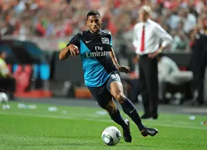 Benfica V Arsenal 2011-12 Prints: Arsenal's Armand Traore in Action against Benfica during 2011 Pre-Season Friendly in Lisbon