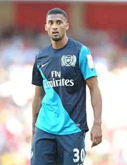 Arsenal's Armand Traore in Action against Boca Juniors at the Emirates Cup, 2011