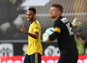 Arsenal's Aubameyang in Action: Arsenal vs Angers Pre-Season Friendly, 2019