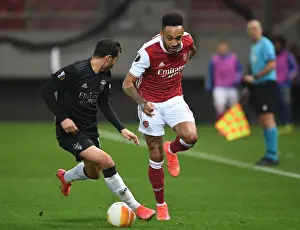 Arsenal's Aubameyang Clashes with Benfica's Goncalves in Europa League Showdown