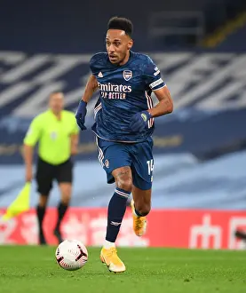 Arsenal's Aubameyang Faces Manchester City in Empty Etihad Stadium (2020-21 Premier League)