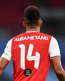 Arsenal V Manchester City - FA Cup Semi-Final 2019-20 Prints: Arsenal's Aubameyang Faces Manchester City in FA Cup Semi-Final Showdown