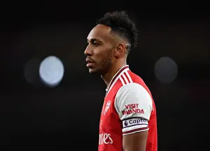 Arsenal V Manchester City 2019-20 Prints: Arsenal's Aubameyang Faces Manchester City in Premier League Showdown