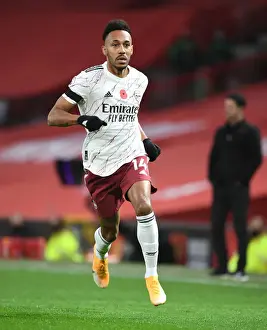 Arsenal's Aubameyang Faces Manchester United in Empty Old Trafford (2020-21 Premier League)