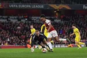Arsenal's Aubameyang Faces Off Against BATE's Scherbitski in Europa League Clash