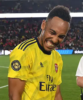 Arsenal's Aubameyang Faces Off Against Bayern Munich in International Champions Cup, LA 2019