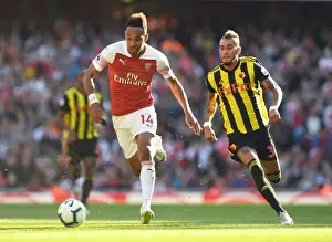 Arsenal's Aubameyang Faces Off Against Watford's Pereyra in Premier League Clash