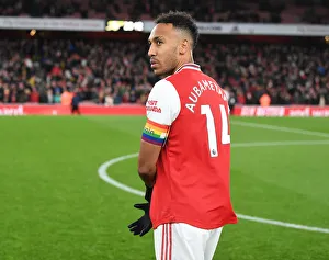 Arsenal's Aubameyang Gears Up for Arsenal vs. Brighton Clash