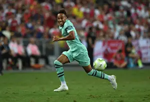 Arsenal's Aubameyang Goes Head-to-Head Against Paris Saint-Germain in International Champions Cup 2018