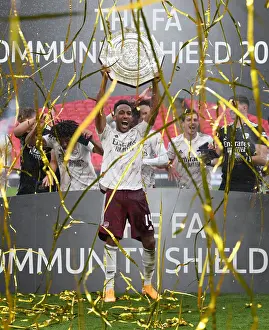 Arsenal's Aubameyang Lifts FA Community Shield after Victory over Liverpool