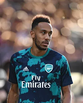 Arsenal's Aubameyang Prepares for Angers Friendly