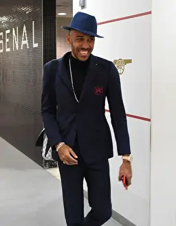 Arsenal's Aubameyang Prepares for Arsenal v Southampton Showdown (2018-19)