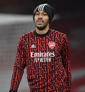 Arsenal's Aubameyang Prepares for Palace Showdown in Empty Emirates Stadium (Arsenal v Crystal Palace, 2021)