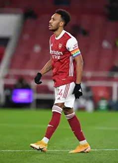 Arsenal V Burnley 2020-21 Prints: Arsenal's Aubameyang Readies for Burnley Battle: Premier League 2020-21