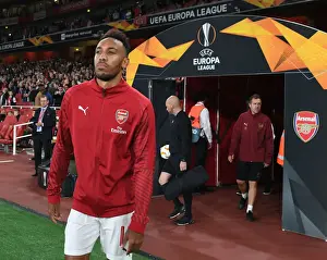 Arsenal V FC Vorskla Poltava 2018_19 Prints: Arsenal's Aubameyang Readies for Europa League Clash Against Vorskla Poltava